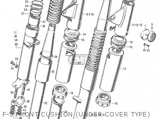 F-3 FRONT CUSHION (UNDER COVER TYPE)