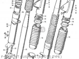 F-4 FRONT CUSHION (BOOTS TYPE)