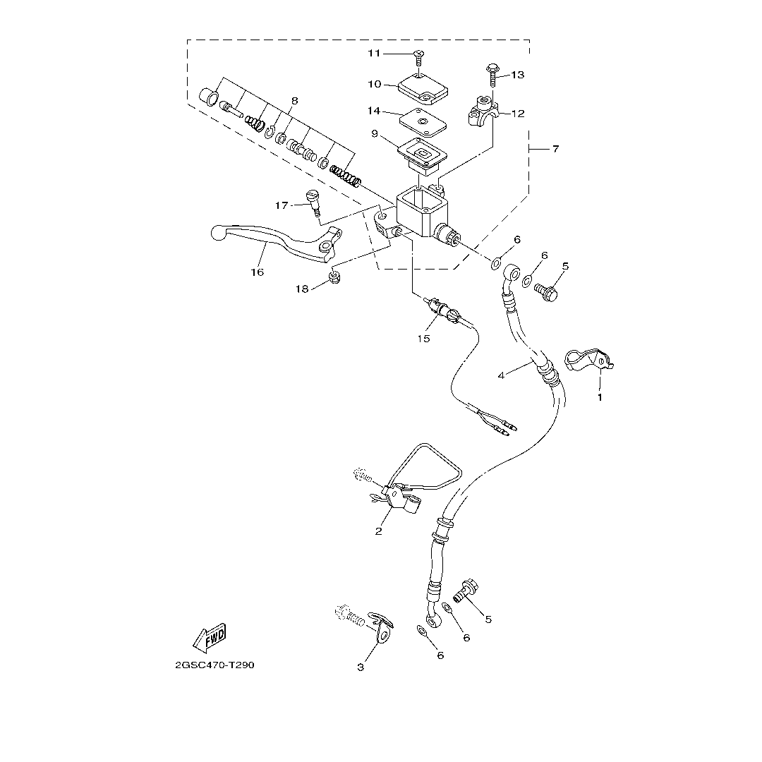 Cilindro Maestro Delantero