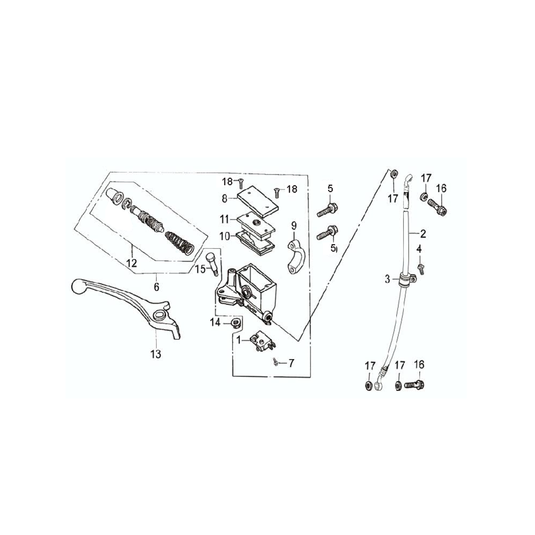 Bomba Freno Delantero