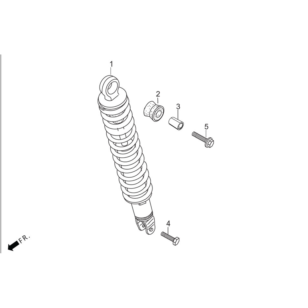 Amortiguador trasero