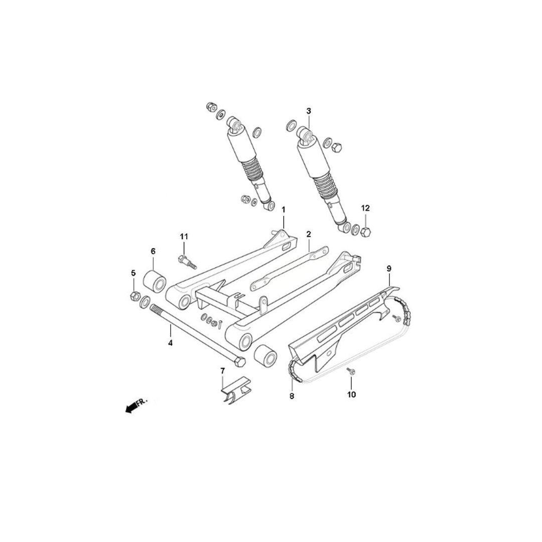 Tijera Y Amortiguador
