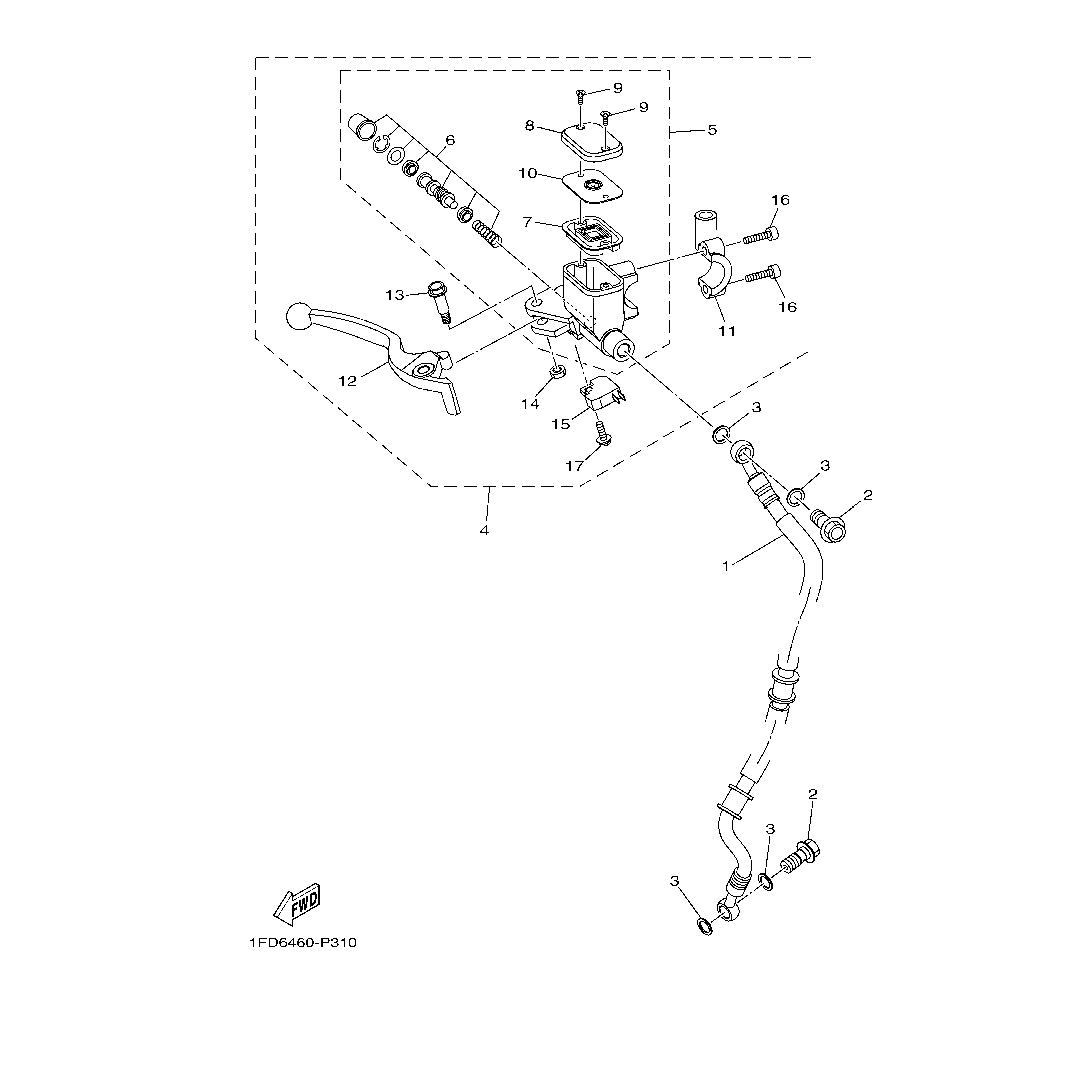 Cilindro Maestro Delantero