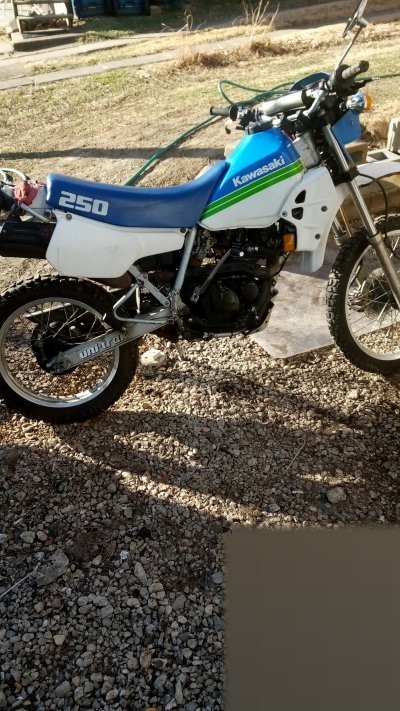 KLR 250 (reduced effect)
