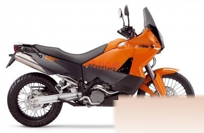 990 Adventure Orange