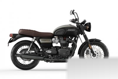 Bonneville T120 Black Gold Line