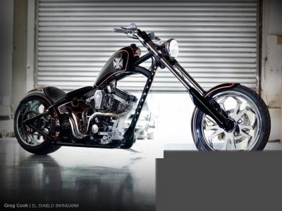 Coast Choppers El Diablo Swingarm