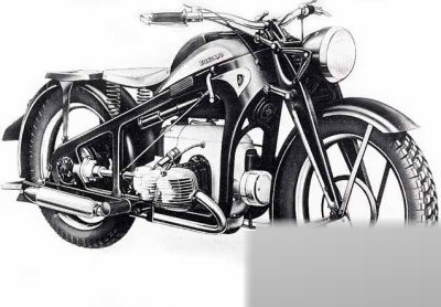 Zündapp KS 750 Kardan Sport