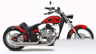Hunter Softail FLM-004
