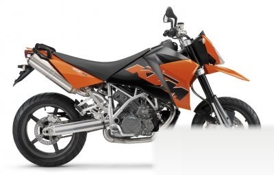 950 Supermoto Orange