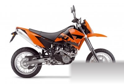 640 LC4 Supermoto Orange