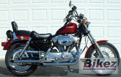 Harley-Davidson XLH Sportster 883 De Luxe (reduced effect)